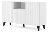 Комод BIM Furniture Ravenna 3 1500x870x420 мм черный матовый/белый (RAVENNA_PB_FOILED_MDF_CABINET_)