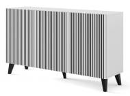 Комод BIM Furniture Ravenna 3д 1500x870x420 мм черный/белый матовый (RAVENNA_P_PAINTED_MDF_CABINET_)