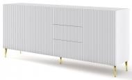 Комод BIM Furniture Ravenna 3д3ш 2000x870x420 мм золотий/білий матовий (RAVENNA_B_FOILED_MDF_CABINET_3)