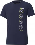 Футболка Puma Active Sports Graphic Tee 58585506 темно-синий