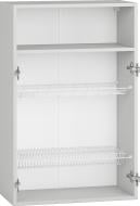 Шафа верхня під сушку 600x927x300 мм сірий