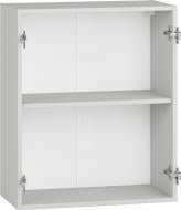 Шафа верхня Грейд розпашна 600x720x300 мм сірий