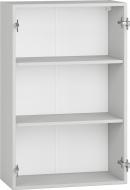 Шкаф верхний Грейд распашной 600x927x300 мм серый