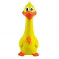 Игрушка для собак Tatrapet латексная утка с пискавкой Toys Fun 19 см желтый (487,75)