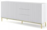 Комод BIM Furniture Ravenna 3д3ш 2000x890x420 мм золотой/белый матовый (RAVENNA_B_FOILED_MDF_CABINET_3)