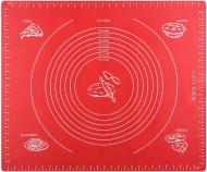 Коврик для выпекания Ardesto Tasty baking 50x60 см красный AR2406SR