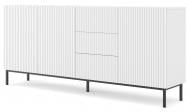 Комод BIM Furniture Ravenna 3д3ш 2000x890x420 мм черный матовый/белый матовый (RAVENNA_B_FOILED_MDF_CABINET_3)