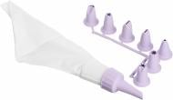 Мешок кондитерский с насадками Ardesto Tasty baking лиловый AR2307LP
