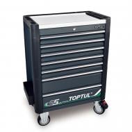 Набор ручного инструмента Toptul в тележке (BUMPER SERIES) 7 секций 340 ед. серая 340 шт. GE-34029