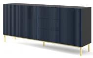 Комод BIM Furniture Ravenna 3д3ш 2000x890x420 мм золотой/чорный/синий (RAVENNA_F_PAINTED_MDF_CABINET_)