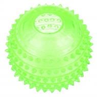 Игрушка для собак Tatrapet Dental Gum мяч резиновый с шипами и отверстием 9 см желтый (484,49)