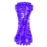 Игрушка для собак Tatrapet Dental Gum гантелька резиновая с пищалкой 12 см серый (484,52)