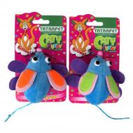 Игрушка для котов Tatrapet Плюшевая мышка Caty Funny 10 см в ассортименте (584,31)