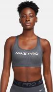 Бра Nike W NP SWSH LGT SPT AOP BRA FN4708-060 р.L сірий