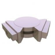 Поворот Алюмініка поручня 60х25 регулированный по горизонтали