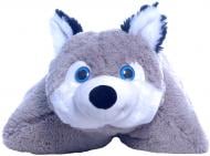 М'яка іграшка Копиця Подушка звірятко № 2 19 см сірий