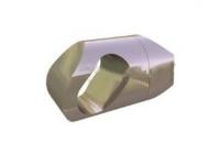 Держатель леера Алюмініка овального 24х14 разборной