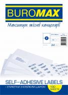 Етикетки Buromax самоклеящихся 100 аркушів BM.2813