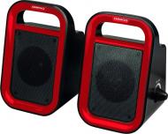 Акустична система OMEGA OG119BR 2.0 black/red