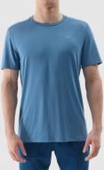 Футболка 4F TSHIRT FNK M598 4FWSS24TFTSM598-33S р.M голубой