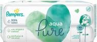 Дитячі вологі серветки Pampers Aqua Pure 2 пачки 96 шт.