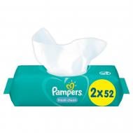 Дитячі вологі серветки Pampers Fresh Clean 2 пачки 104 шт.