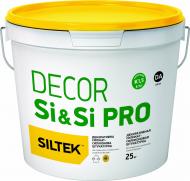 Декоративна штукатурка камінцева Siltek Decor Si&Si Pro (DA) 25 кг прозорий