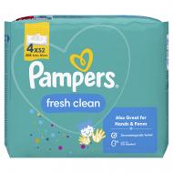 Детские влажные салфетки Pampers Fresh Clean 4х52 шт 208 шт.