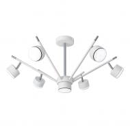 Люстра потолочная Luminaria Mary 7xGX53 белый с хромом MARY 7xGX53 WHITE/CHROME