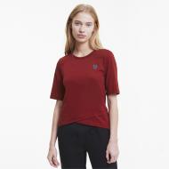 Футболка Puma Ferrari Style Shield Tee 59804804 р.XS красный