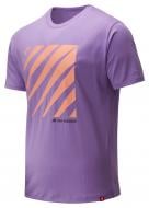 Футболка New Balance MT01539NVI р.L фиолетовый