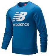 Світшот New Balance MT91548MAK р. XL блакитний