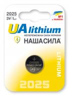Батарейки НАША СИЛА UA 1 на блистере CR2025 1 шт. (3146)