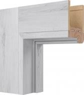 Дверная коробка телескопическая Rodos Grand Lux + ХДФ 38/38 2000x1000 мм дримвуд серый