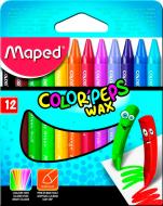 Карандаши восковые Color Peps Wax Crayons 12 цветов Maped