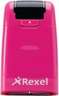 Штамп для приховання особистих даних ID Guard Roller рожевий 2115007 Rexel