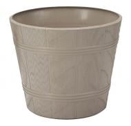 Горшок пластиковый Form Plastic Дерево Эльба-7 круглый 36 л серый