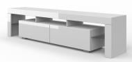 Тумба под ТВ BIM Furniture 190 2д 1900x450x350 мм белый матовый/белый глянец(TV190BB_LED) Тумба под ТВ BIM Furniture 190 2д 1900x450x350 мм белый матовый/белый глянец(TV190BB_LED)