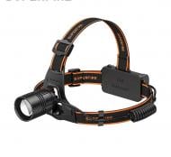 Фонарик на голову SuperFire 1600 Lm [019] Black HL08
