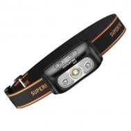 Фонарь налобный SuperFire 120 Lm [019] Black HL05-E