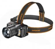 Фонарь налобный SuperFire 700 Lm [019] Black HL25