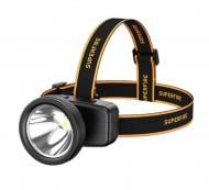 Фонарь налобный SuperFire 300 Lm [019] Black HL55-S