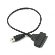 Кабель PowerPlant HDD кабель Sata to USB 3.0 black (HC380046)