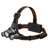 Фонарь налобный SuperFire 500 Lm [019] Black HL33