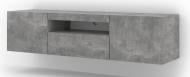 Тумба под ТВ BIM Furniture Aura 3д 1500x420x370 мм бетон(TV_STAND_AURA_150_CONCRETE)