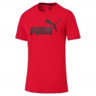 Футболка Puma Essentials Tee 85174005 р.XL красный Футболка Puma Essentials Tee 85174005 р.XL красный