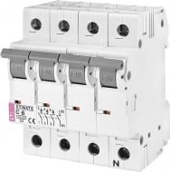 Автоматический выключатель ETI 6 3p+N C 16А (6 kA) 2146516