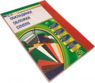 Обкладинка для брошурування DA ПВХ А4 прозорий/червоний 180 мкм 100 шт. 1220102020600