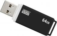 Флеш-пам'ять GOODRAM UMO2 64 ГБ USB 2.0 graphite (UMO2-0640E0R11)