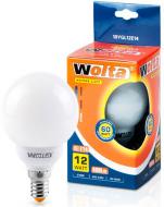 Лампа люмінесцентна Wolta 12 Вт E14 4000 К 220 В (10YGL12E14)